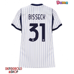 Inter Milan Yann Bisseck #31 Udebanetrøje Dame 2026-27 Kort ærmer Inter Milan Yann Bisseck #31 Udebanetrøje Dame 2026-27 Kort ærmer